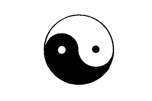 Input yin-yang image.